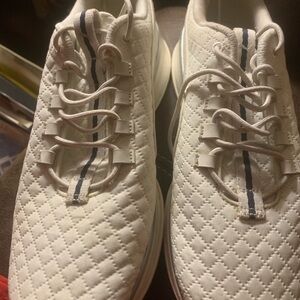 Puma White Quilted Sneakers